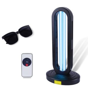 Brand New Dailytop UV Light Sanitizer,UVC Light Sanitizer for Room,Ultraviolet Light with 3- Speed Timing and Remote Control,38W UV Lamp for Home,Kitchen, Baby Room,Office (Black)
