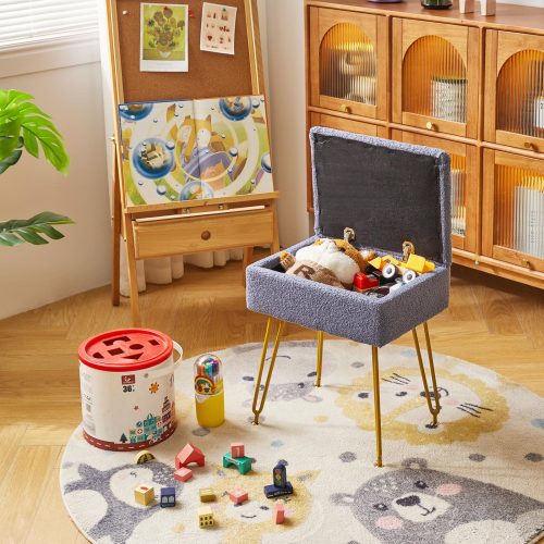 YMYNY Storage Ottomans Stool - Image 3