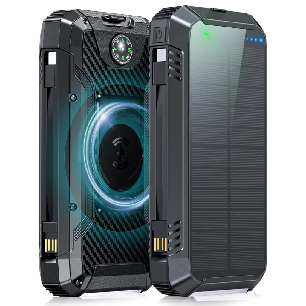 Solar Power Bank 42800mAh