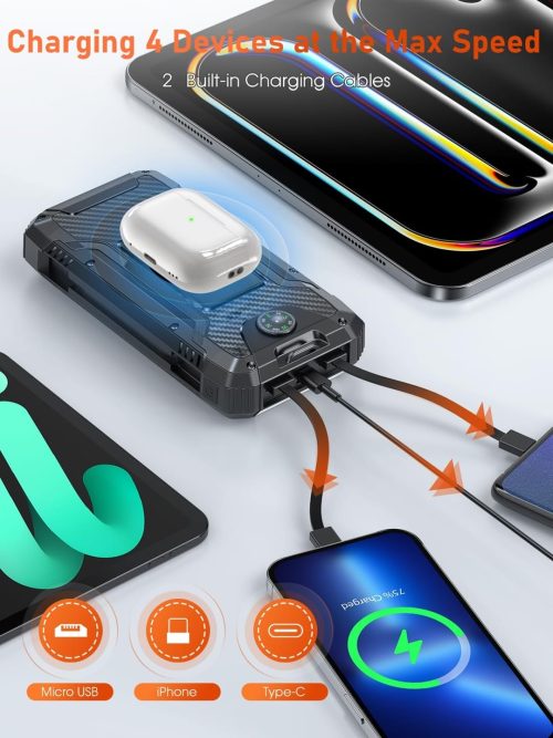 Solar Power Bank 42800mAh - Image 4