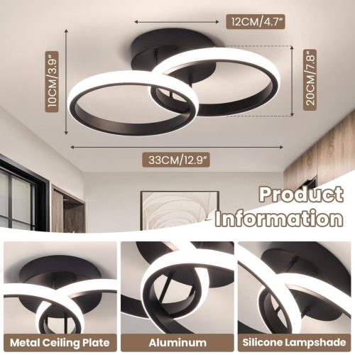 EIDISUNY LED Ceiling Light Modern Ceiling Lamp - Image 4