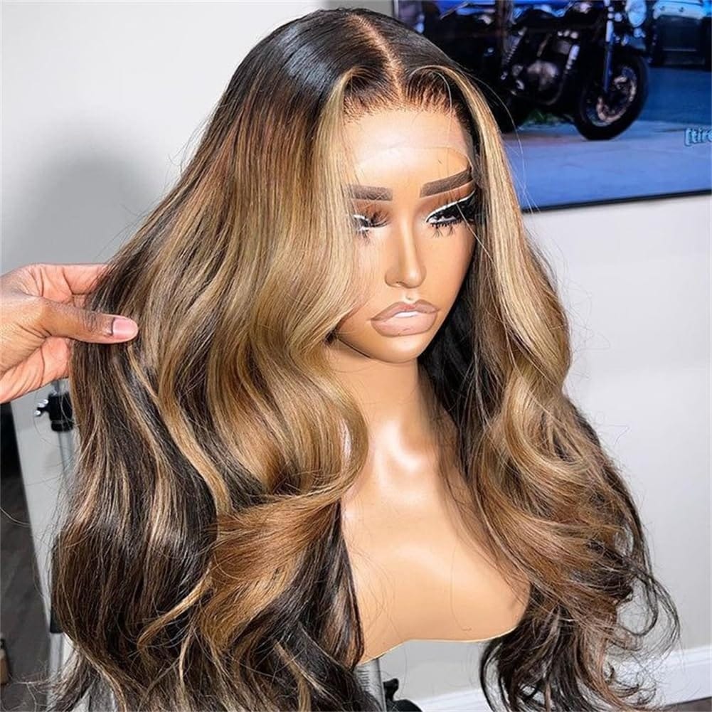 Ombre Lace Front Wig Human Hair