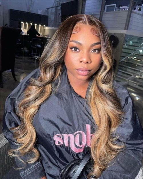 Ombre Lace Front Wig Human Hair - Image 5