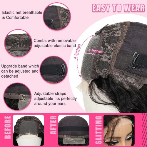 PATVINGOT 4x4 Body Wave Lace Front Wigs - Image 5
