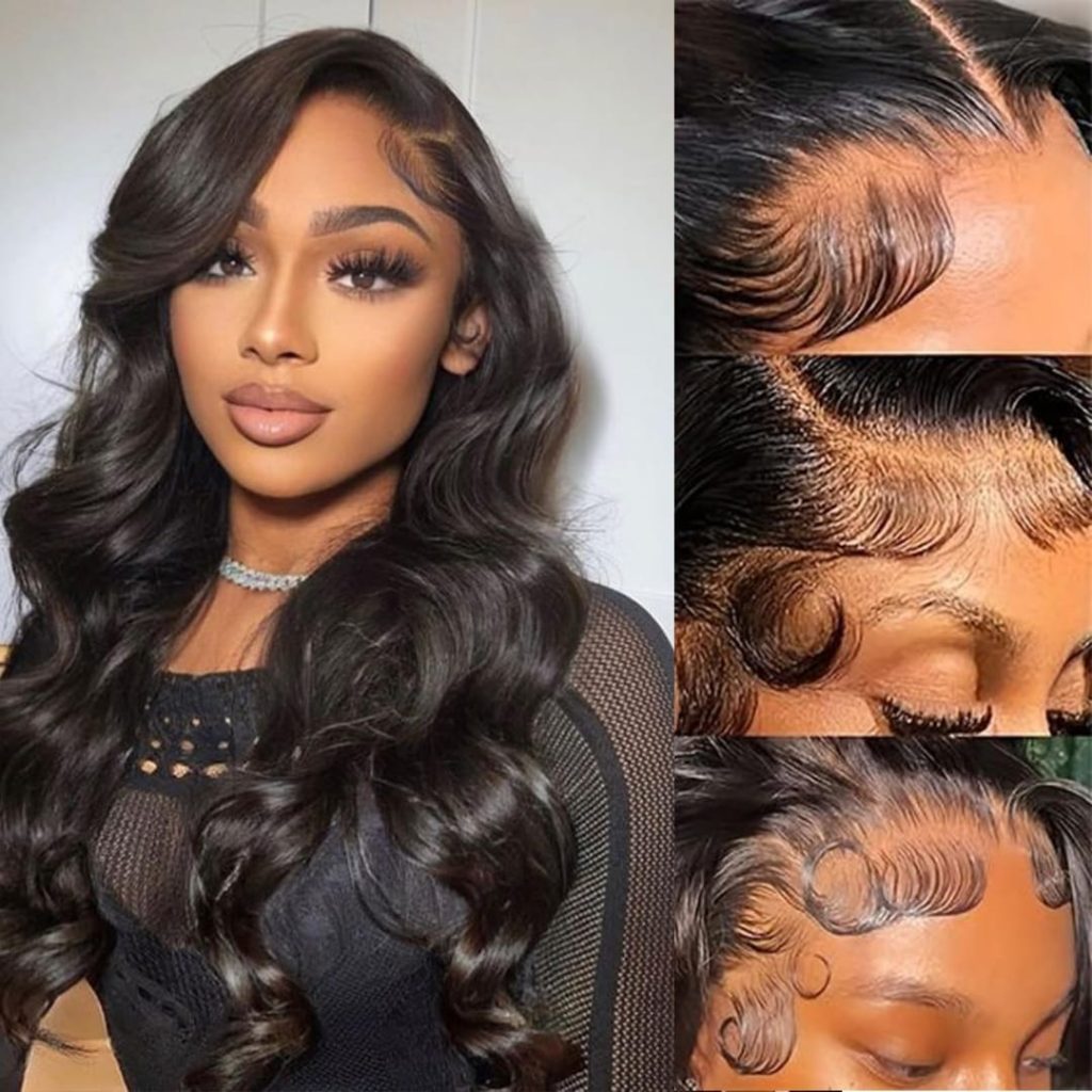 PATVINGOT 4x4 Body Wave Lace Front Wigs