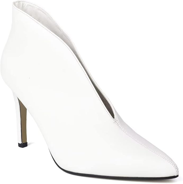 ComeShun Women Kitten Heel Ankle Boots