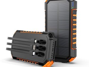 Hiluckey Power Bank Solar Charger 27000mAh