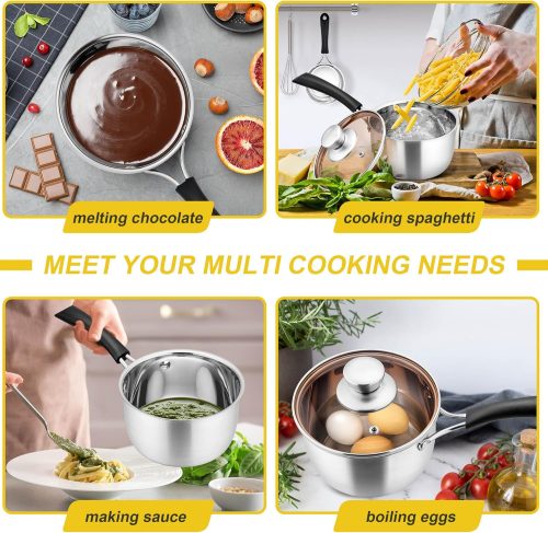 Brand New Joyfair 16cm Stainless Steel Saucepan - Image 6