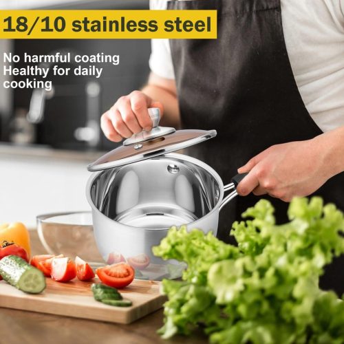 Brand New Joyfair 16cm Stainless Steel Saucepan - Image 3