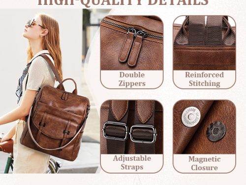 Brand New Kasgo Backpack Purse for Women - Image 8