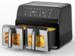 Hawthyhome Dual Air Fryer 8L Large for Family