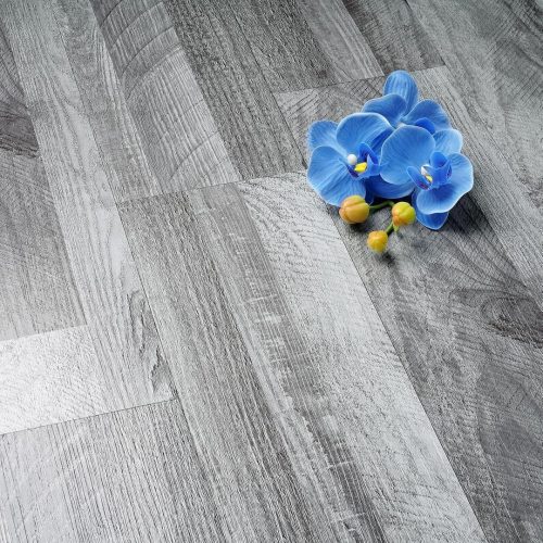 FunStick 90×15CM 35 Pcs Grey Vinyl Flooring Planks Wood Effect Stick on Floor Tiles for Kitchen Bathroom Flooring - Image 2