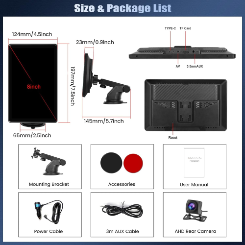 '-inch touchscreen wireless car stereo - Image 7
