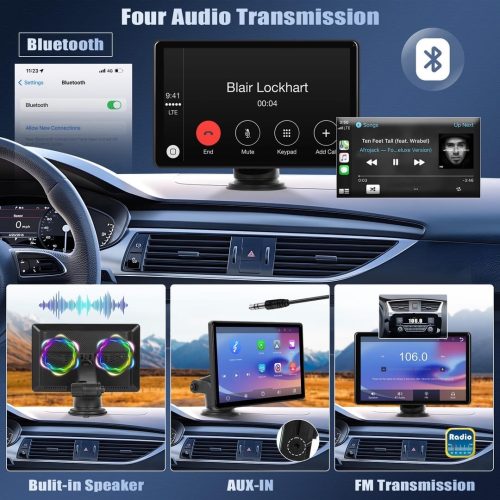 '-inch touchscreen wireless car stereo - Image 4